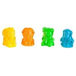 Набор игровой Вondibon "Марсианский песок", 500г бежевый , 4 формочки 3D из двух частей.