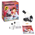 Французские опыты Науки с Буки Bondibon, МИКРОСКОП(увеличение 100X,400X,1200X) с набором аксессуаров