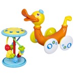 Игрушка пластм. "УТКА" BABY YOU BONDIBON, муз., едет при наж. на хвост, съемн.игрушка, BOX