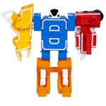 Трансформер 2в1 BONDIBOT Bondibon ВOX 10х4,2х14,7см,  буква "Ф", арт. M1466-4.