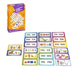 Настольная игра ЛОГОДОМИНО "СЛОВО ИЗ СЛОГОВ" 2 в 1 Играй Думай Учись Bondibon