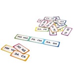 Настольная игра ЛОГОДОМИНО "СЛОВО ИЗ СЛОГОВ" 2 в 1 Играй Думай Учись Bondibon