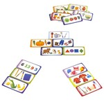 Настольная игра ЛОГОДОМИНО "СЛОВО ИЗ СЛОГОВ" 2 в 1 Играй Думай Учись Bondibon