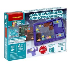 Логическая игра Bondibon "САФАРИ НА ДИНОЗАВРОВ. ФАНТАСТИЧЕСКАЯ ОХОТА"