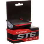 Фонарь STG передний с сигналом FL1544A ,300 люмен, usb,бат.в комл. (1200mAH) кноп. Для гудка.140 дб.