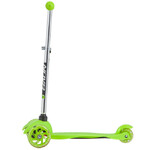 Самокат Novatrack Disco-kids Basic для детей, свет.колеса PU пер.120*24  задн.76*24мм, эргоно