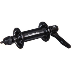 Втулка передняя Shimano HB-RS400, 32H OLD:100MM, 108MM-AXLE QR:133MM, BLACK