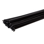 Спица Pillar 260x2.0 мм, нержавеющая сталь, черный (БЕЗ НИППЕЛЯ)